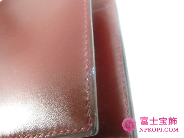 エルメス二つ折り財布ルージュアッシュHERMES328048